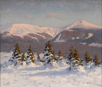 The Snow-Covered Mountain