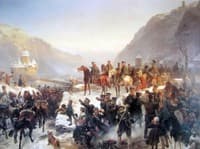 Blücher crossing the Rhine at Kaub