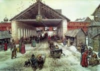 Voskresensky Bridge in the 17th Century