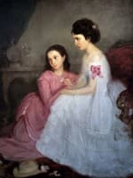 Double Portrait (Joseph Wittich daughters)