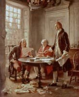 Writing the Declaration of Independence, 1776