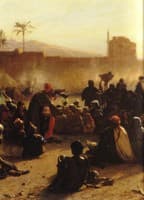 An Arabian Camp (Detail)