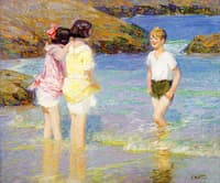 Children Wading