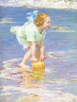 Little Girl in Green