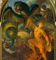 Siegfried kills the dragon