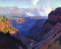 Looking across the Grand Canyon