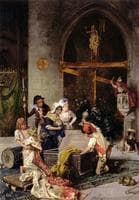 Plundering of a church during the French Revolution of 1793