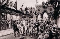 Emperor Wilhelm II Entry in Damascus