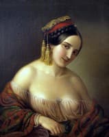 Greek Woman - The artist's wife