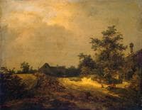 Peasant Cottages in Dunes