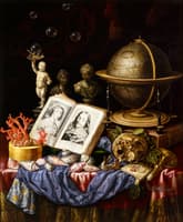 Allegory of Charles I of England and Henrietta of France in a Vanitas