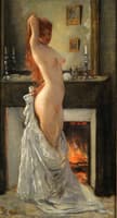 Parisian Woman at her Toilet