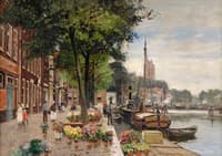 Flower Market in Dordrecht