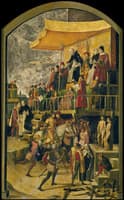 Auto de Fe Chaired by Saint Dominic de Guzman