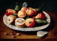 Still Life: Fruit in a Wan-Li Plate