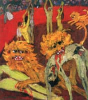 Martyrdom I (left panel of triptych)