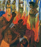 Martyrdom III (right panel of triptych)