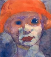 Girl with a Red Hat