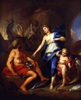 Venus Commanding Vulcan to Make Arms for Aenas