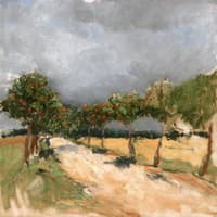 Road with Rowan Trees