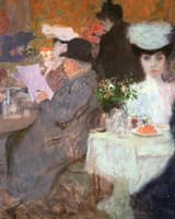 In a Café