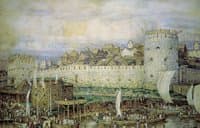 The Moscow Kremlin in the XIV Century