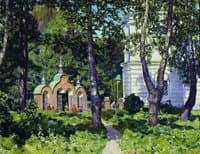 The Churchyard in Demyanovo