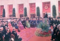 100-year celebration of the Krupp company in Essen