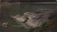 Rocky River shore