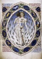 Les tres riches heures du Duc de Berry Astrological Man