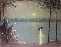 Nocturne: The Birches