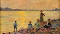 Children on the Rhine