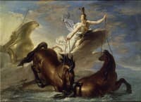 Story of Minerva - Minerva Watering her Horses into the Sea