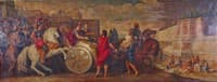 Salon of Venus - Nebuchadnezzar Ordering the Construction of the Hanging Gardens of Babylon