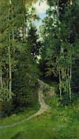 Aspens in Abramtsevo