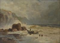 Landing of fishing boats