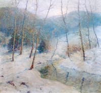 Snowy Winter Stream
