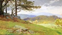 Canaan Landscape with Pine Trees