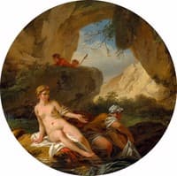 Bathing Girls Surprised by Shepherds