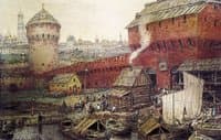 The Savior's Gate in Moscow, XVII Century