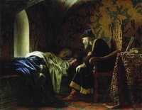 Ivan the Terrible Admiring His Wife Vasilisa