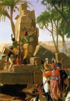 Stop of the French Army at Syene February 2, 1799 (Detail)