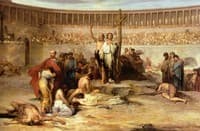 Triumph of Faith - Christian martyrs in the time of Nero 65 A. D.