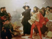 Luther Burns the Bull Threatening Excommunication