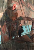 Columbus Leaving Palos (On the Poop Deck) (sketch)