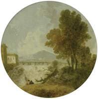 A Weir on the River Po near Ferrara
