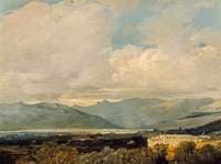 Landscape with Mountains