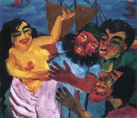 Legend: Saint Mary of Egypt. In the Port of Alexandria