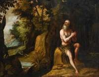 Saint Paul the Hermit in the Desert