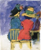 Ladies in the Cafe